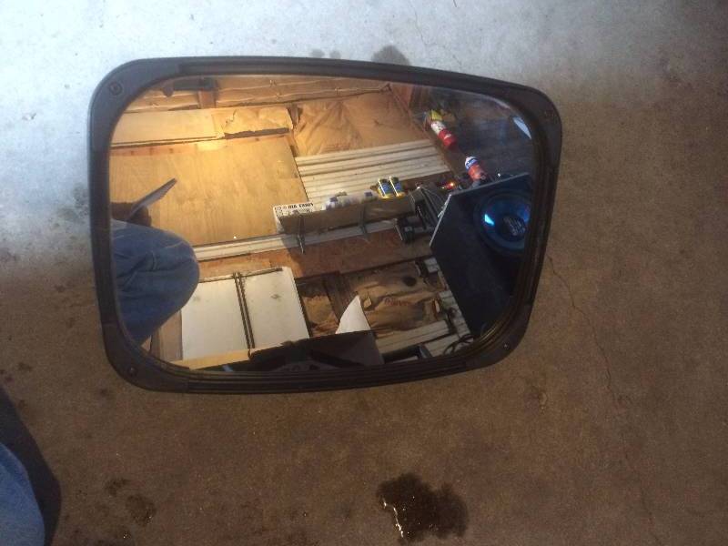 Case IH Quad track mirror