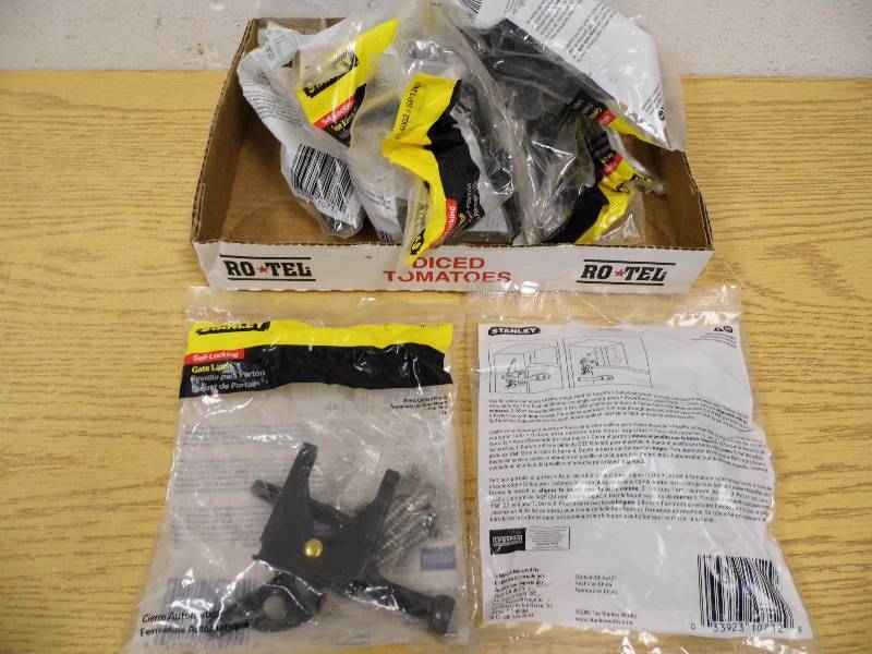 Lot of 10 Stanley Self Locking Gate Latches