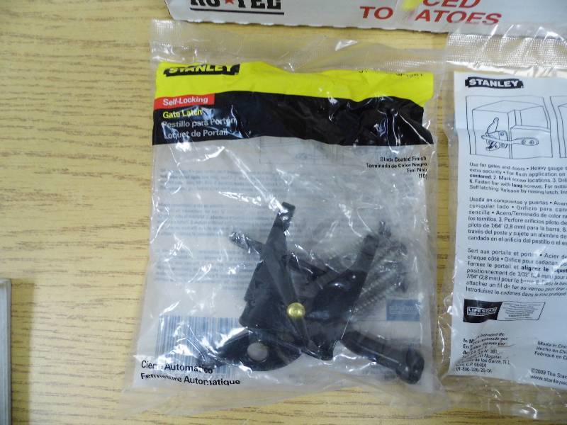Lot of 10 Stanley Self Locking Gate Latches