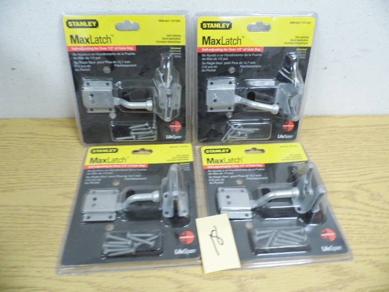 Lot of 4 Stanley Gate Latch Kits