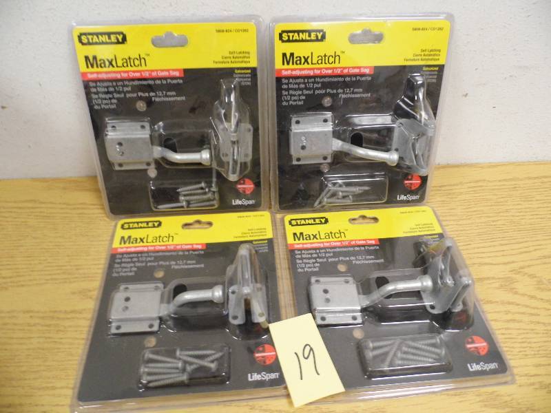 Lot of 4 Stanley Gate Latch Kits