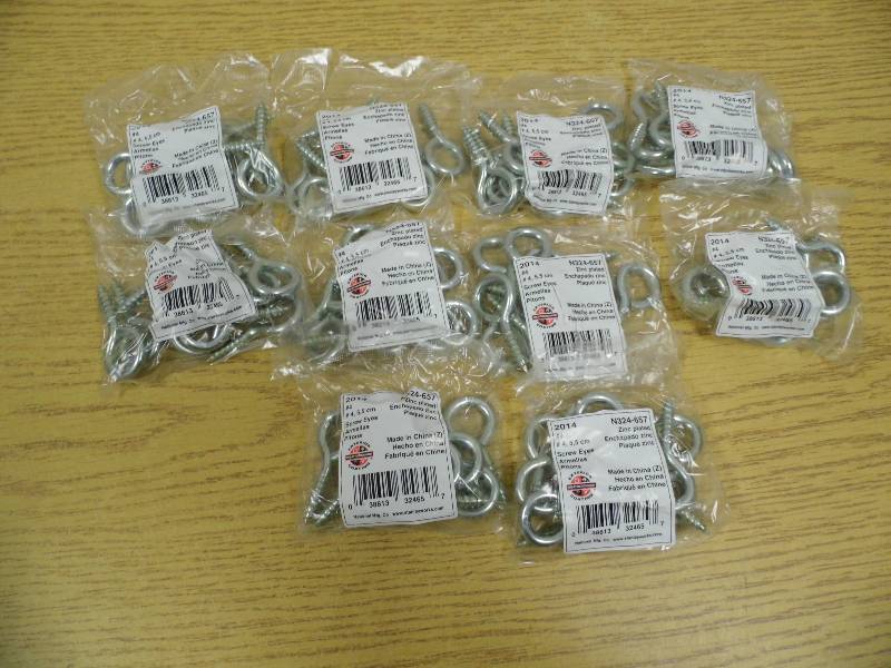 10 Packs Stanley Screw Eyes