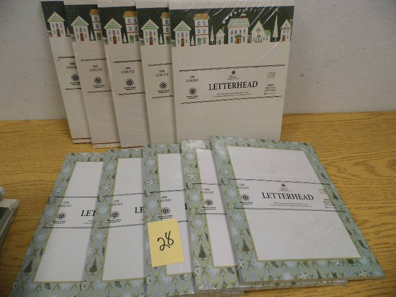 10 Packs of Christmas Letterhead