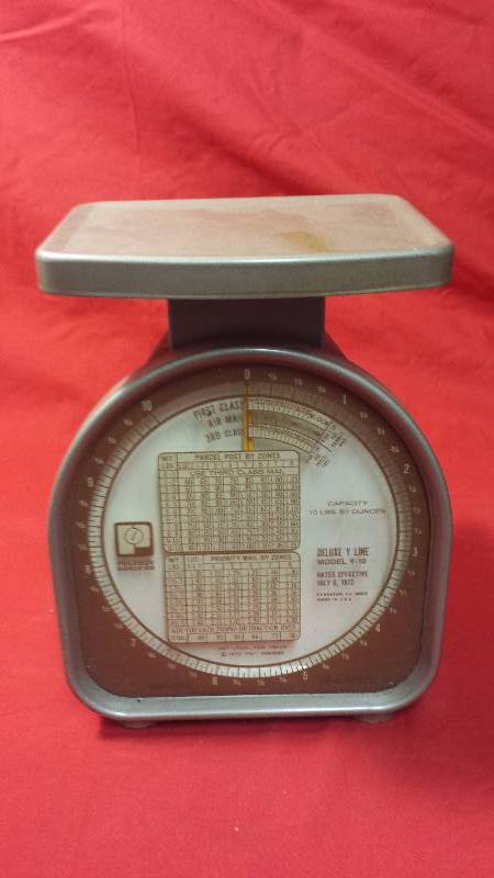 VINTAGE Pelouze Postage Scale