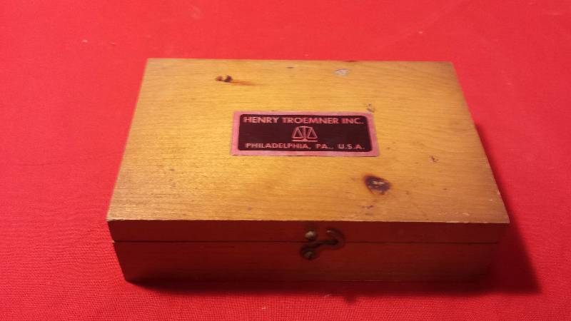 Henry Troemner Inc. Grain Weights