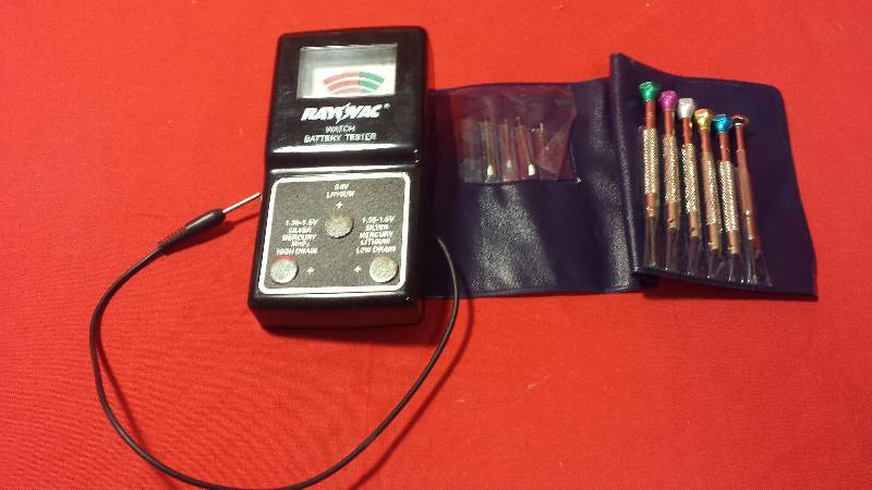 RAYOVAC Watch Batter Tester Kit