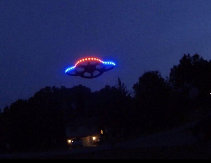 lot 144 image: Remote-Controlled Quad-Copter Video Drone 23x23