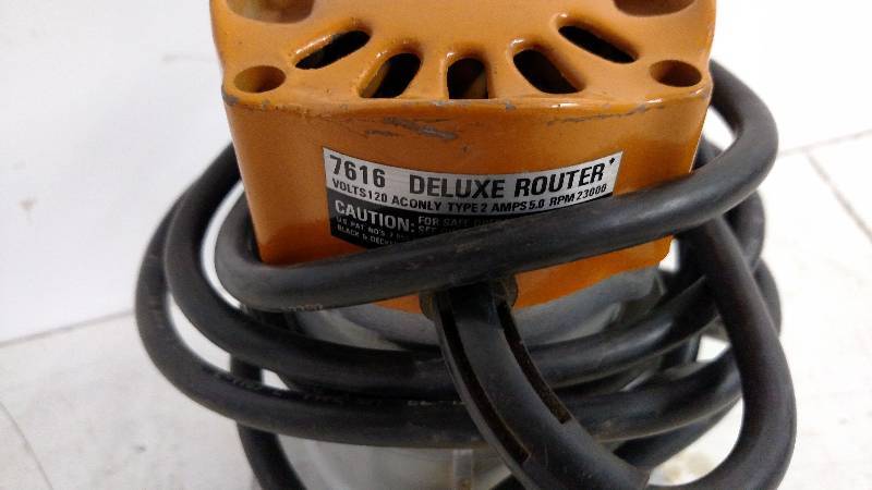 Black & Decker 7616 Deluxe Router, ...