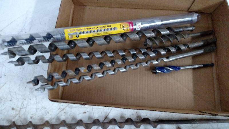 Asstd Auger Drill Bits...