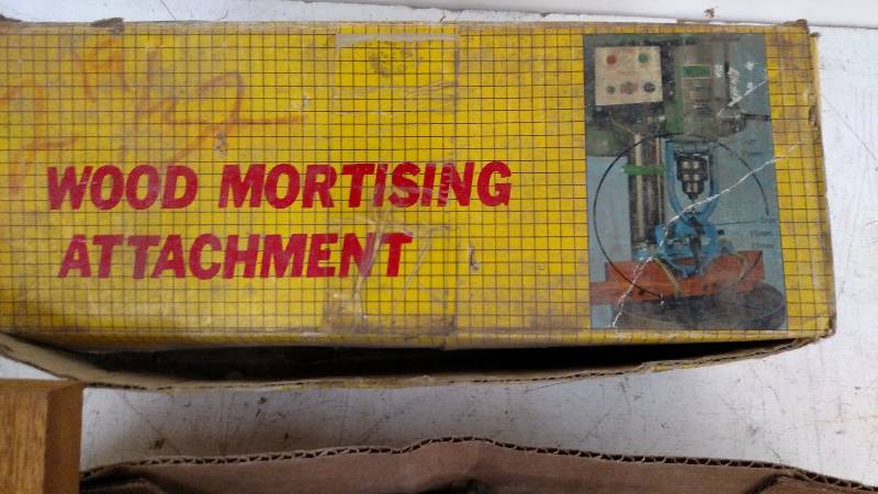 Wood Mortising Attachment & Bits...