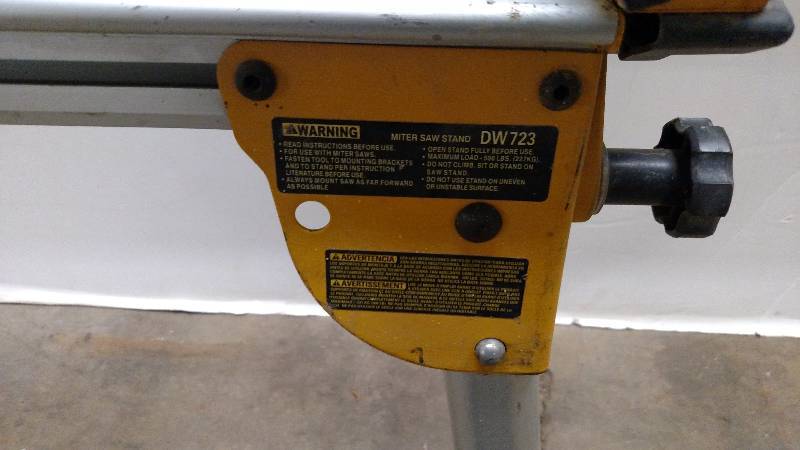 Dewalt DW723 Miter Saw Stand...