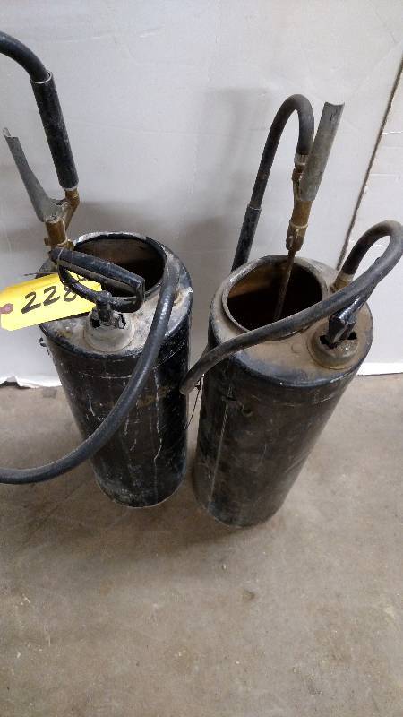 (2) Concrete Sealer Sprayers...