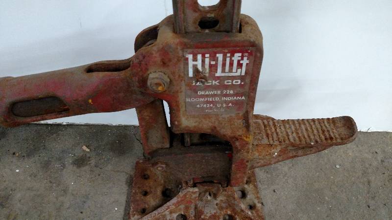High Lift Jack, Works...