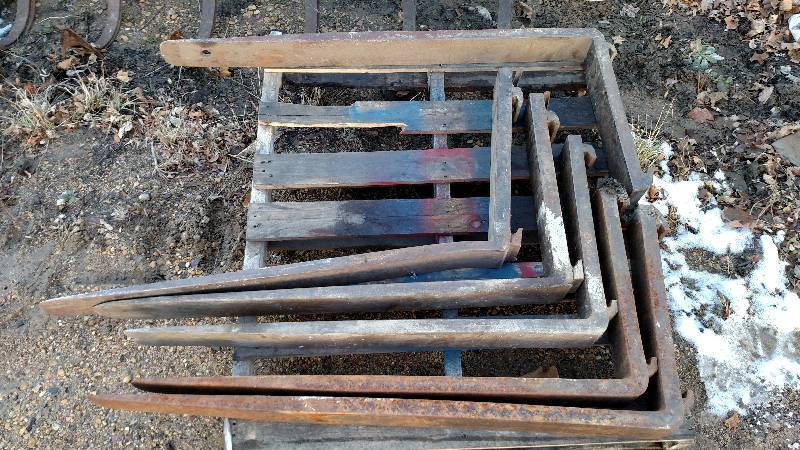 (6) Forklift Forks...