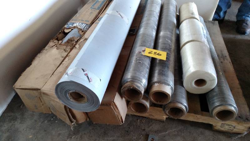 (3) Rolls Aluminum Screen, (5) Roll...