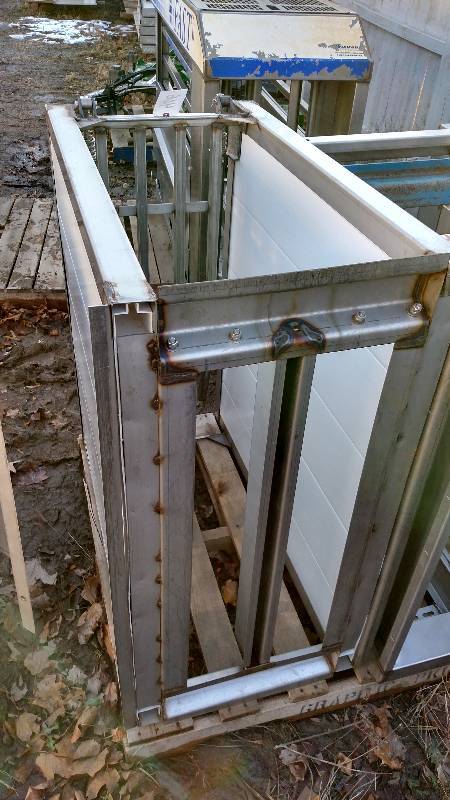 lot 406 image: Stainless Steel Gate...