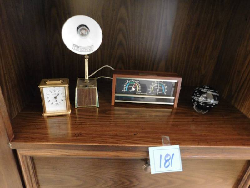 lot 181 image: lot of vintage collectible desktop items please see photos