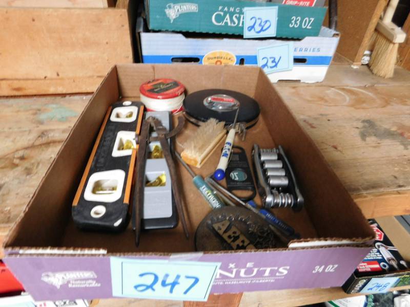 lot 247 image: Interesting shop drawer contents vintage