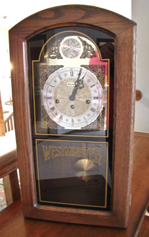 lot 162 image: Vintage Westminster Linden 8 Day Chime Mantle Wall Cuckoo Clock West Germany