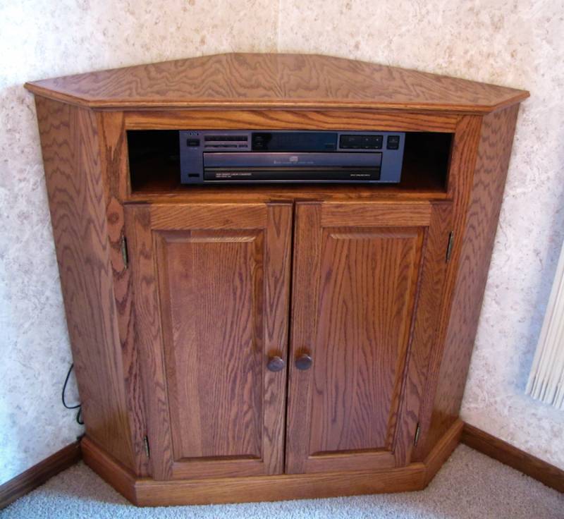 lot 53 image: corner unit perfect height for a TV see photos