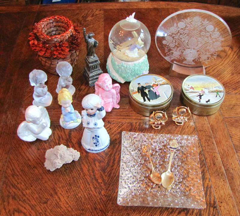 lot 66 image: lot of collectibles angels religious and more