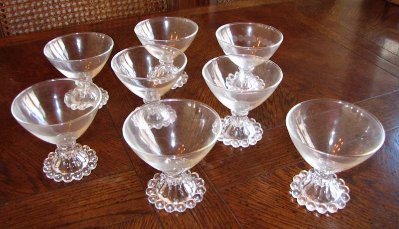 lot 95 image: sherbet desert cups