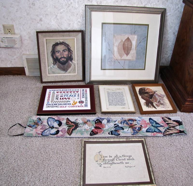 lot 101 image: lot of framed wall art please see photos