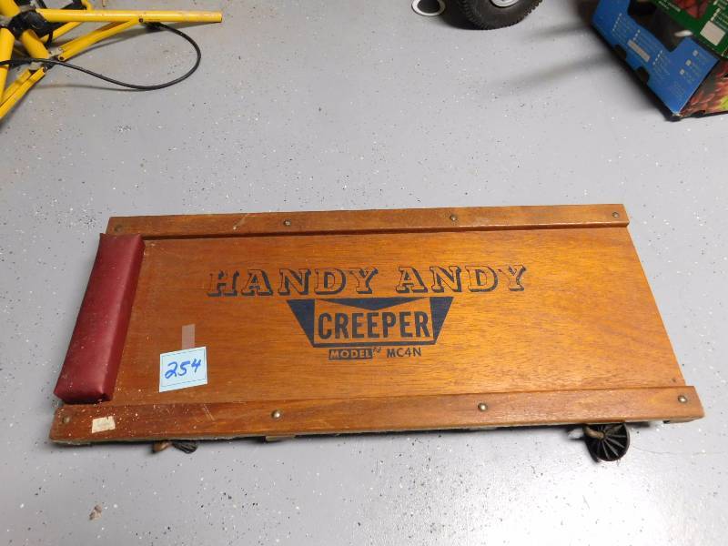 lot 254 image: vintage Handy Andy Creeper