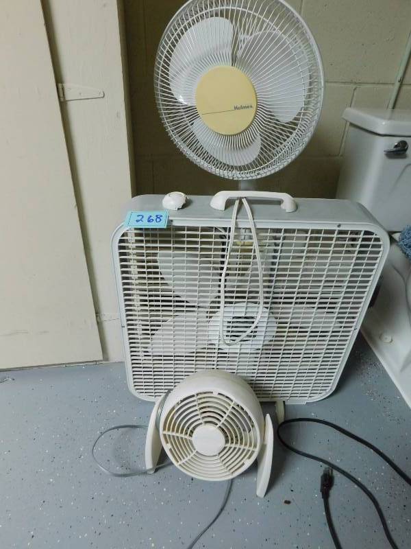 lot 268 image: three fans