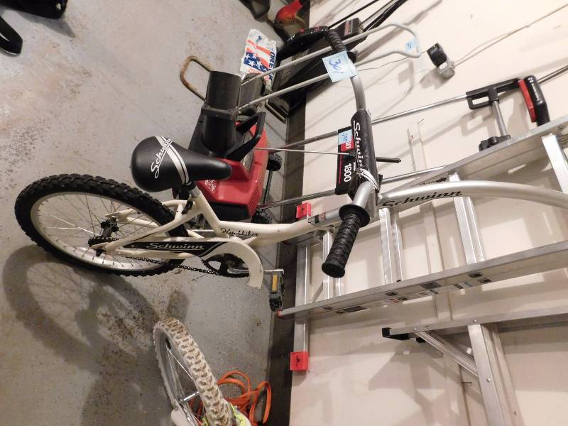 lot 301 image: Schwinn hitchhiker bike tag along