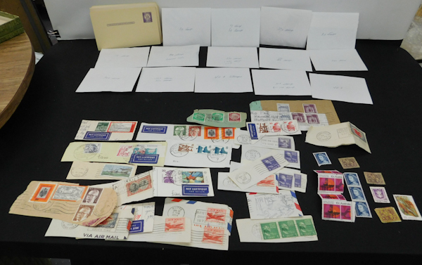 lot 357 image: lot of stamps some cancelled others not some used some not