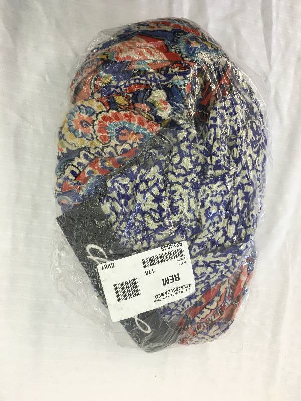 Lola P Misses Short-Sleeve Twin Print Dress size M