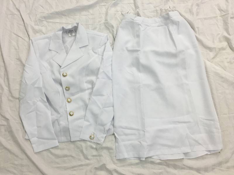 Westside Misses 2-pc. Ruffle Back Suit size 8