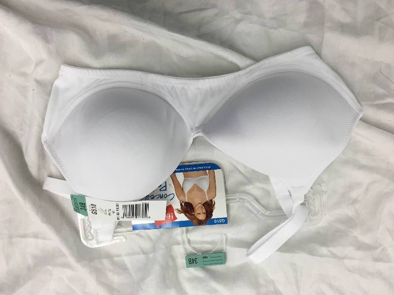 Hanes Beautiful Comfort Concealing Wirefree Bra 34B