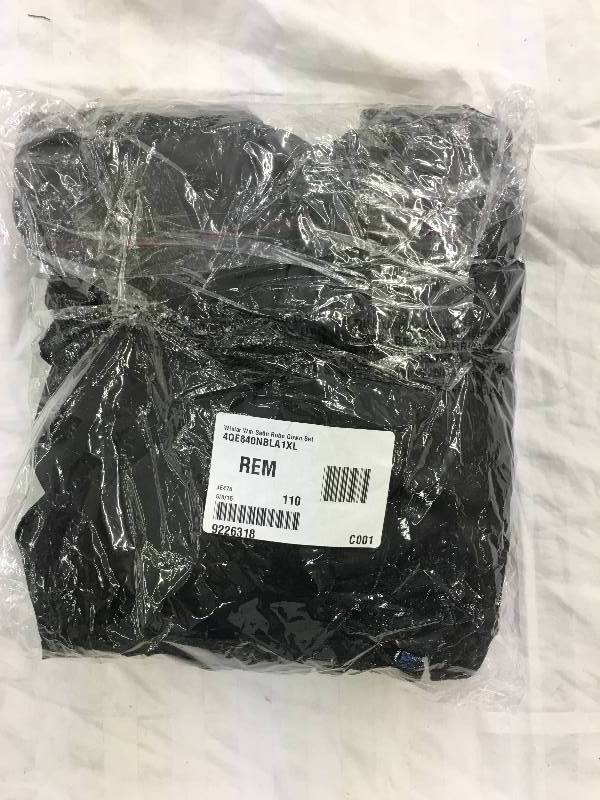 Winlar Plus Satin Robe and Gown Set XL