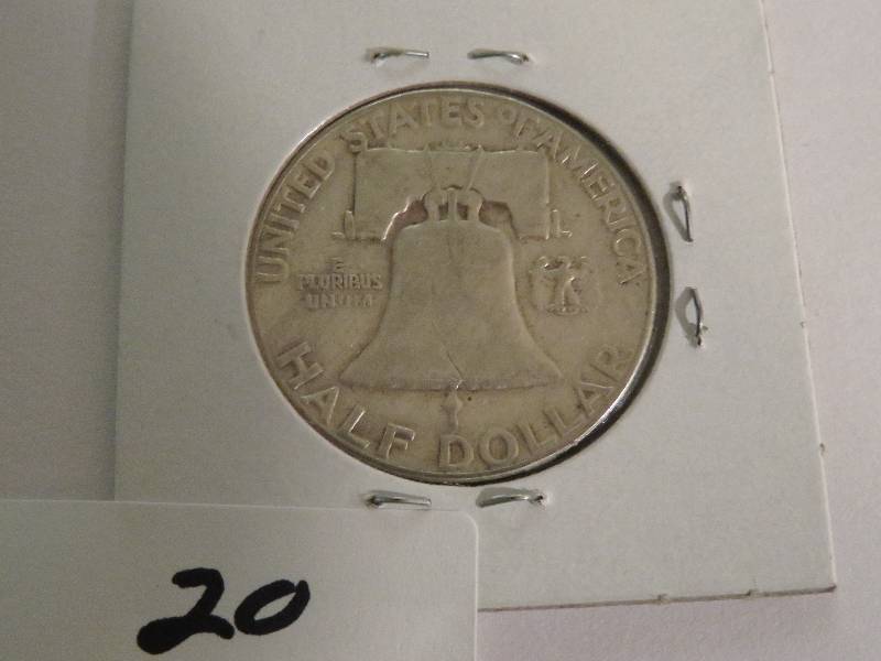1954 Franklin Half Dollar