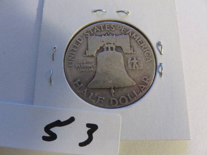 1953-D Franklin Half Dollar