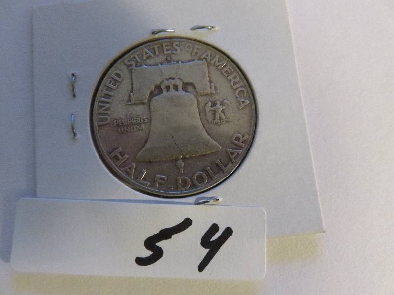 1958-D Franklin Half Dollar