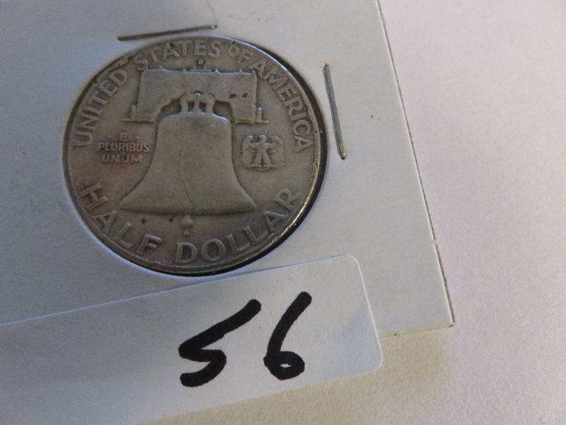 1954-S Franklin Half Dollar