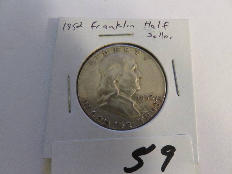 1952 Franklin Half Dollar
