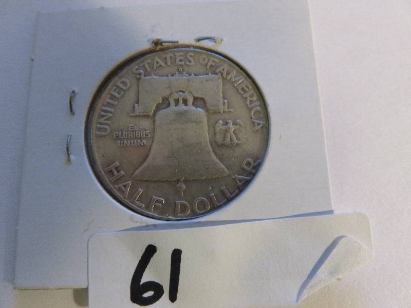 1958-D Franklin Half Dollar