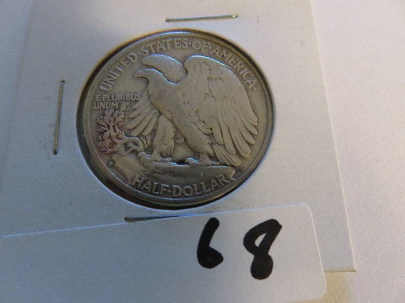 1943-D Liberty Half Dollar