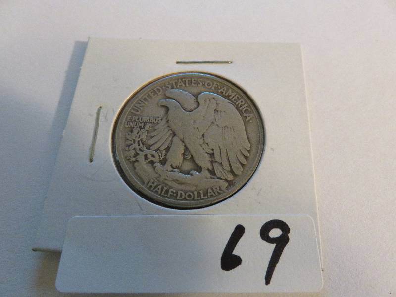 1937 Walking Liberty Half Dollar