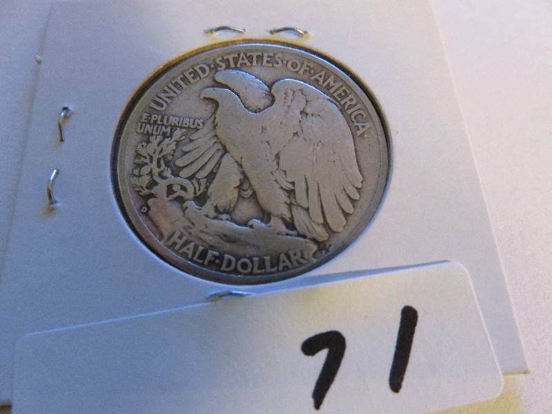 1939-D Walking Liberty Half Dollar