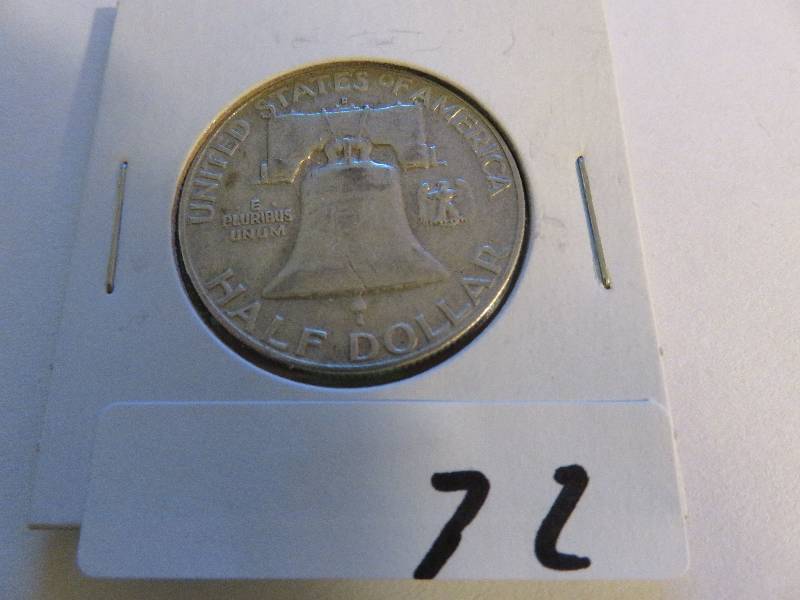 1958-D Franklin Half Dollar