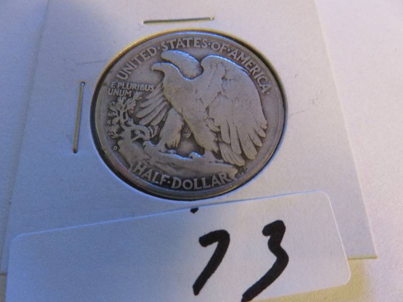 1939-D Walking Liberty Half Dollar