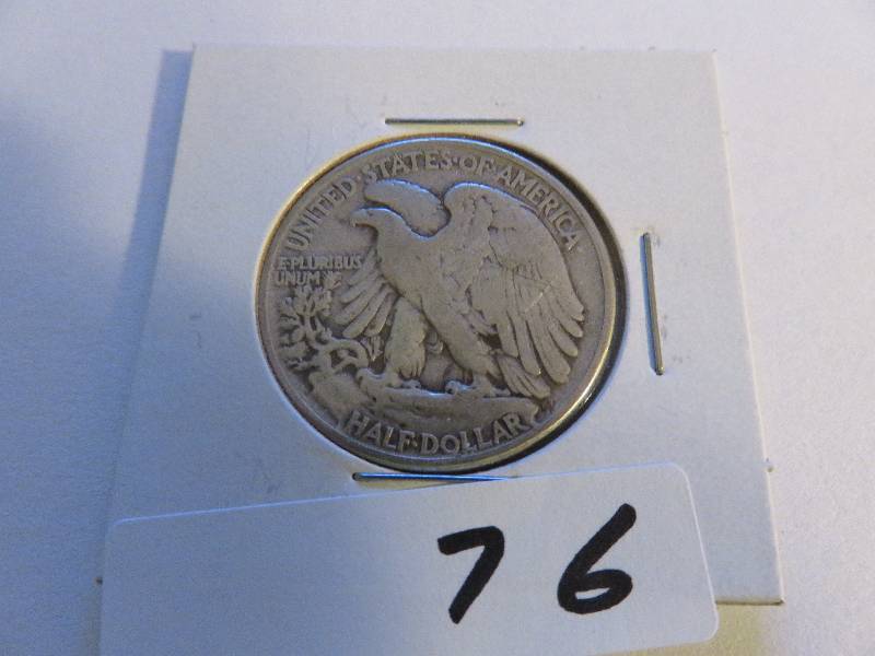1945 Walking Liberty Half Dollar