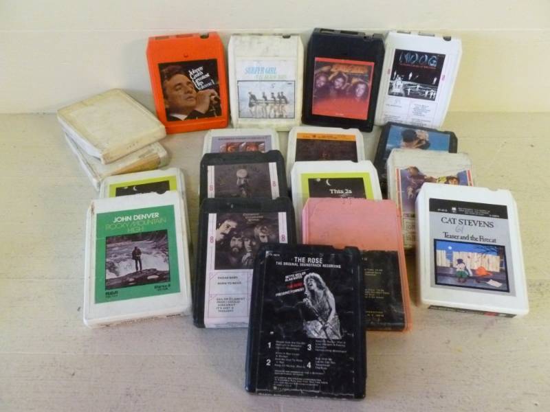 Vintage 8 Track Tapes