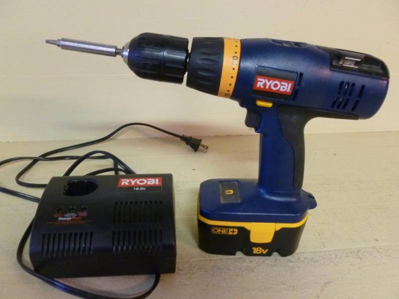 Ryobi 18v Cordless Drill