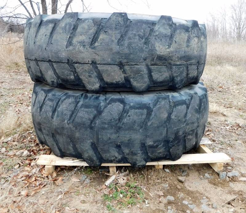 Pair of 16.00R - 20 Michilen Tires 28ply